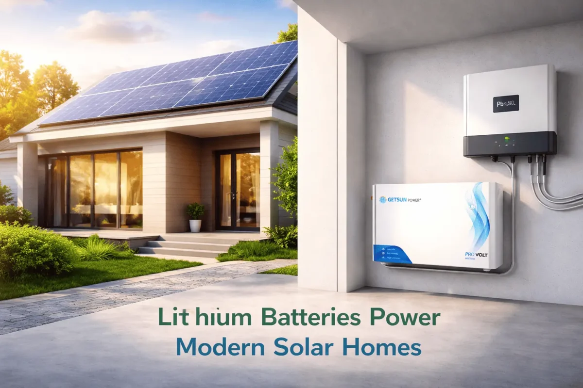Lithium ion battery used for solar energy storage and home inverter backup system