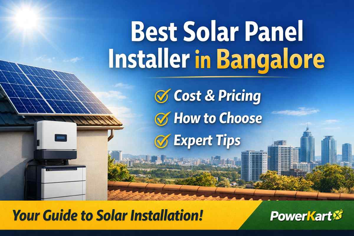 best solar panel installer in Bangalore rooftop solar system Guide