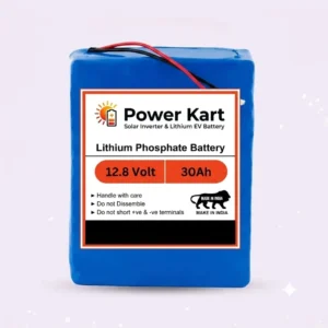 12.8V – 30Ah LiFePO₄ Solar Battery pack for solar inverter, UPS
