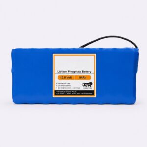 12.8V 54Ah LiFePO₄ Solar Battery Pack with Smart BMS And 691Wh Energy Storage