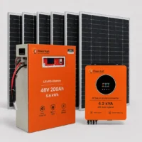 4.2kva Off grid hybrid solar system