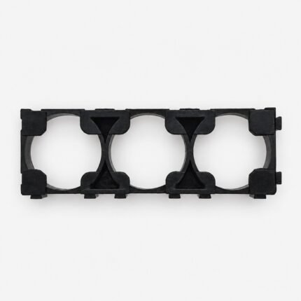 1×3 Three-Cell Cylindrical Battery Holder and Spacer