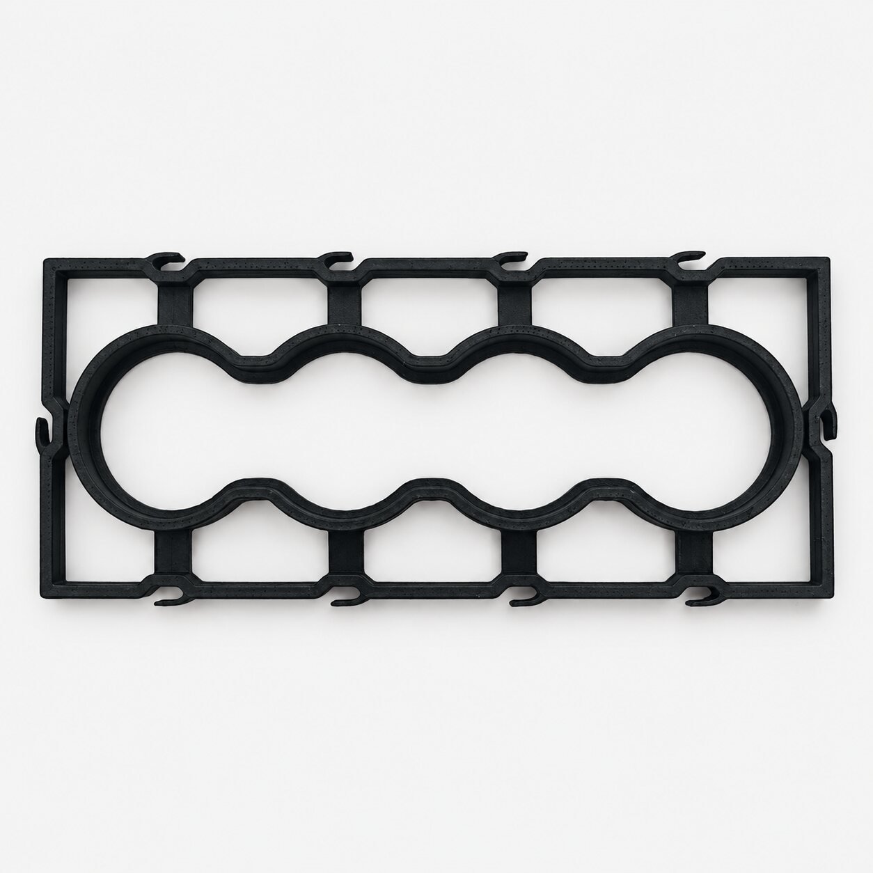 1x4-32700-battery-holder-square-under-100KB 1×4 32700 Battery Cell Holder & Spacer
