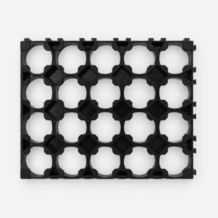5×4 Modular Battery Cell Holder for 20 Cylindrical Lithium Cells