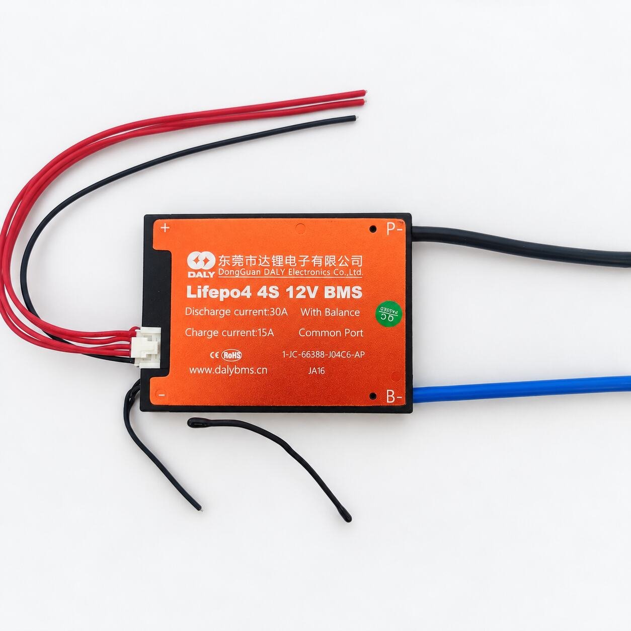 DALY-4S-12V-30A-BMS-square-under-100KB DALY 4S 12V 30A LiFePO4 Battery Protection BMS with Balance and Common Port