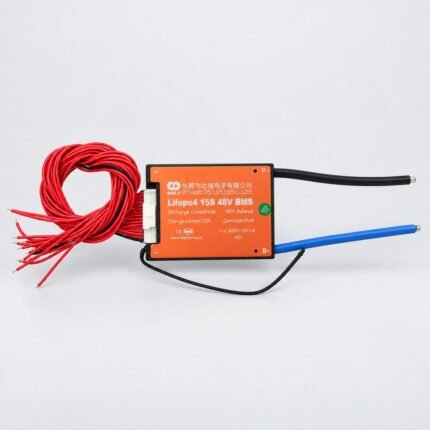 DALY 15S 48V 60A LiFePO4 BMS with Balance – 30A Charging, Common Port