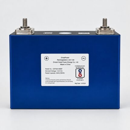 GreatPower 3.2V 50Ah Prismatic Lithium Cell