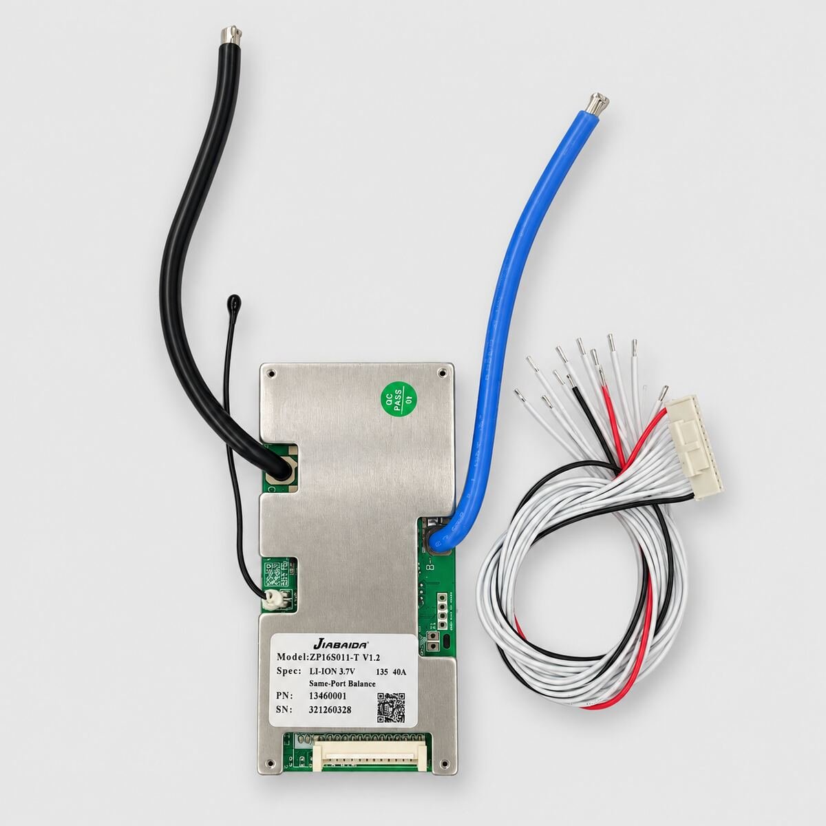 JIABAIDA-BMS-edited-under-100KB JIABAIDA ZP16S011-T V1.2 13S 40A 48V Lithium-Ion Battery Protection BMS with Balance