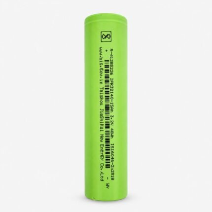 IFR32140 3.2V 15Ah LiFePO₄ cylindrical cell with 48Wh capacity and BIS marking—ideal for solar, EV, UPS and custom battery packs.