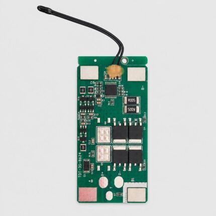 TDT-3S-8624 3S 11.1V lithium-ion BMS protection board with temperature sensor.