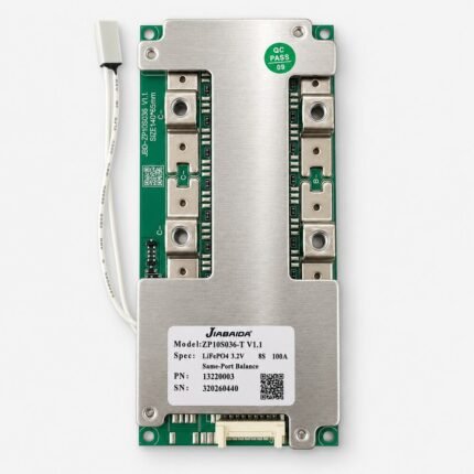 JIABAIDA ZP10S036-T V1.1 8S 100A 25.6V LiFePO4 BMS with Same-Port Balancing