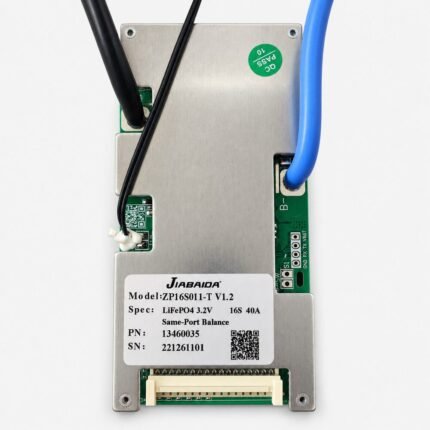 JIABAIDA ZP16S011-T V1.2 16S 40A 51.2V LiFePO₄ BMS with Balance