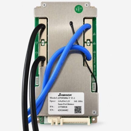 JIABAIDA ZP20S006-T V1.1 16S 100A 51.2V LiFePO₄ BMS with Balance